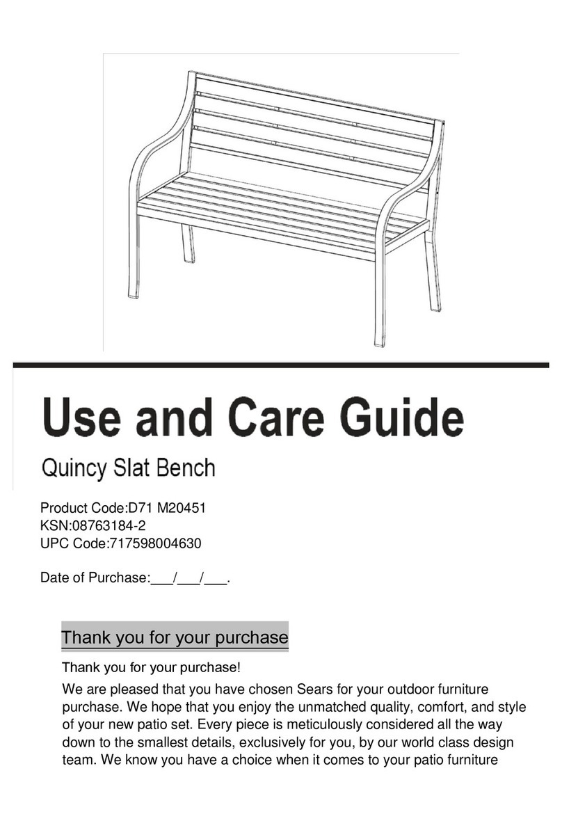 Sears D71 M20451 Use and care guide