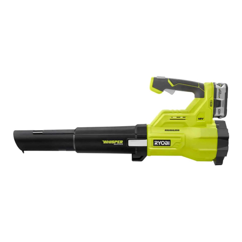 Ryobi WHISPER Series User manual