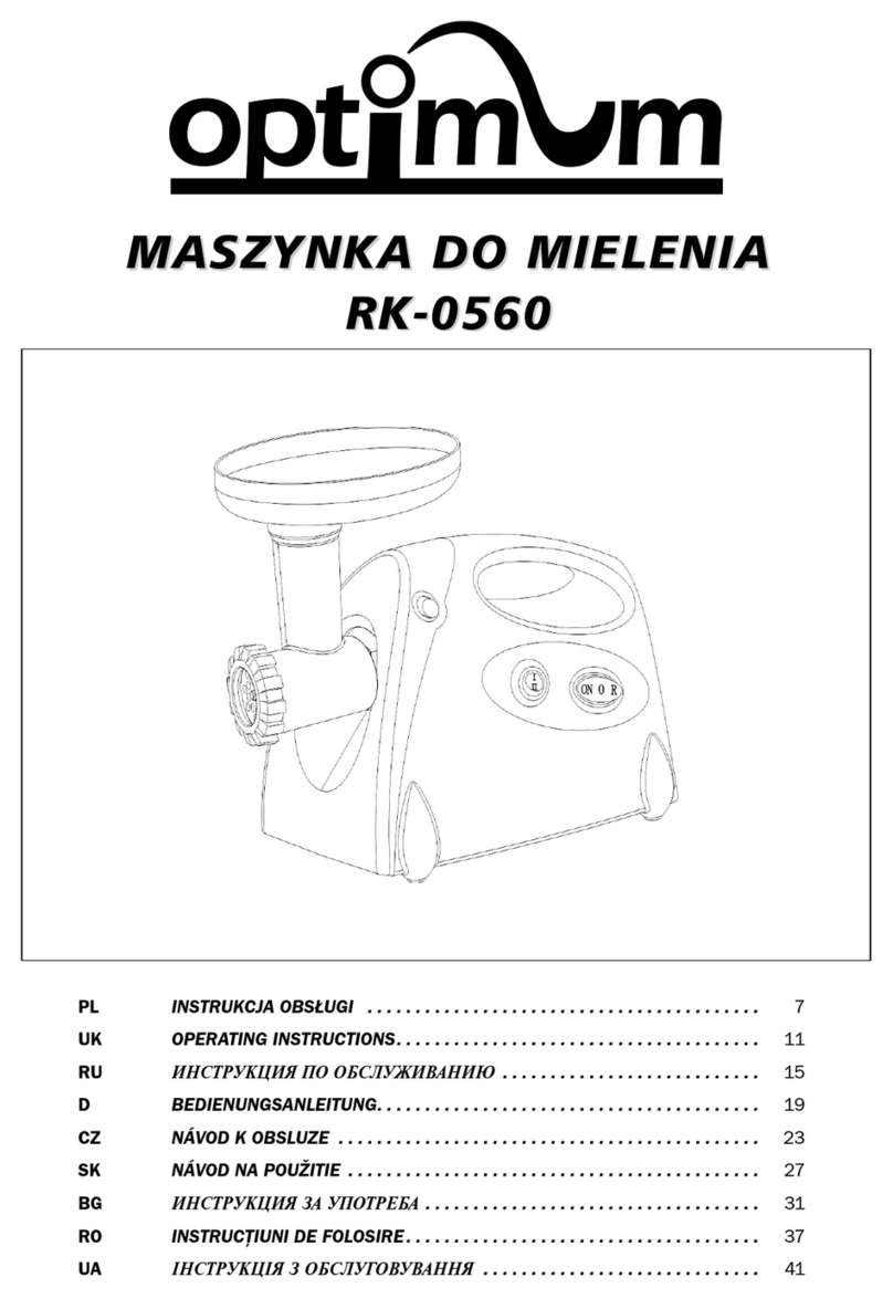 Optimum RK-0560 operating instructions