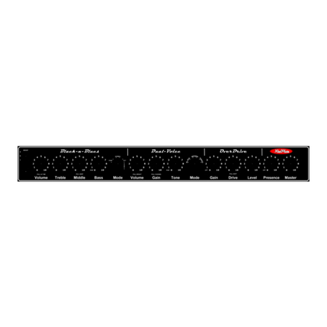 RedPlate Black-n-Blues User manual