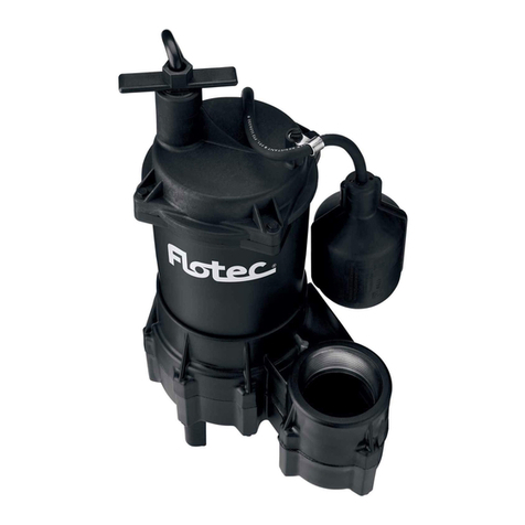 Flotec XSE3200A Series User manual