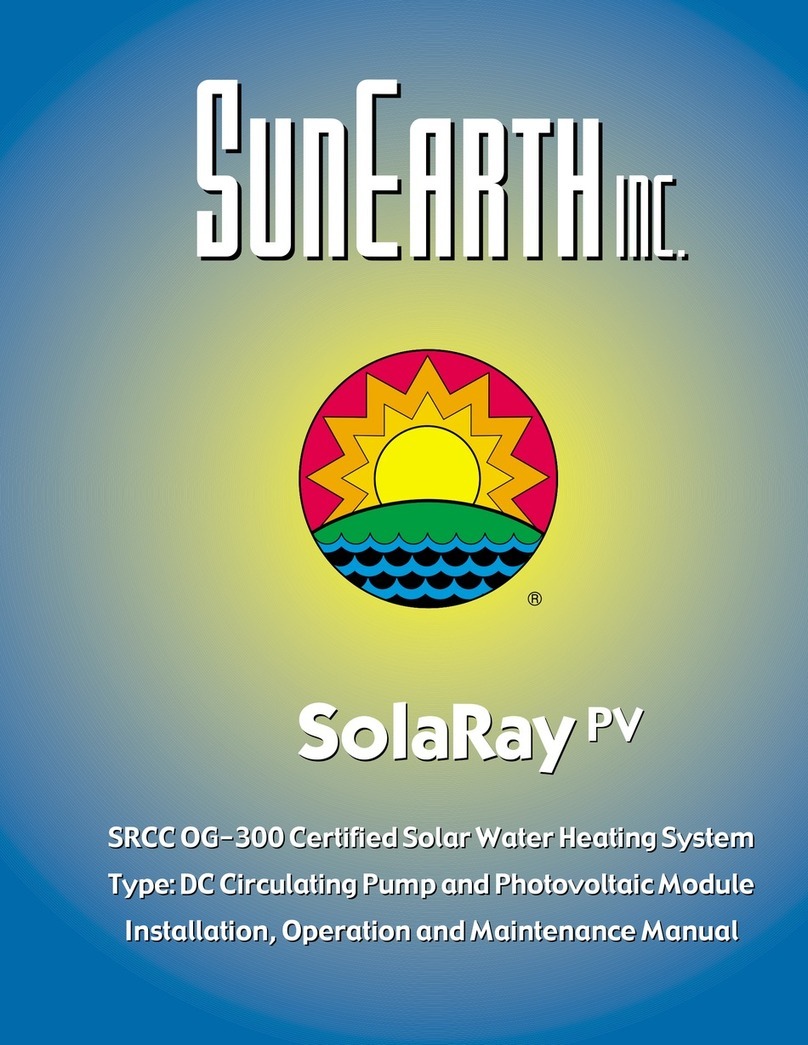SunEarth SolaRay PV Installation, operation and maintenance manual SunEarth SolaRay PV Installation, operation and maintenance manual