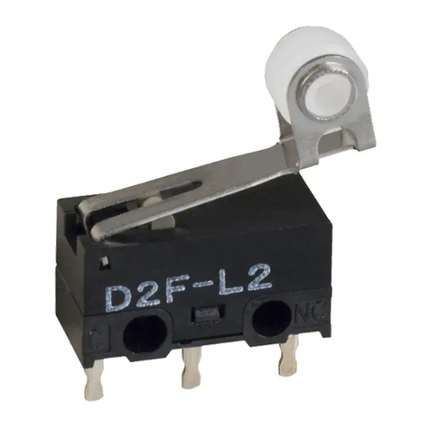 Omron D2F User manual