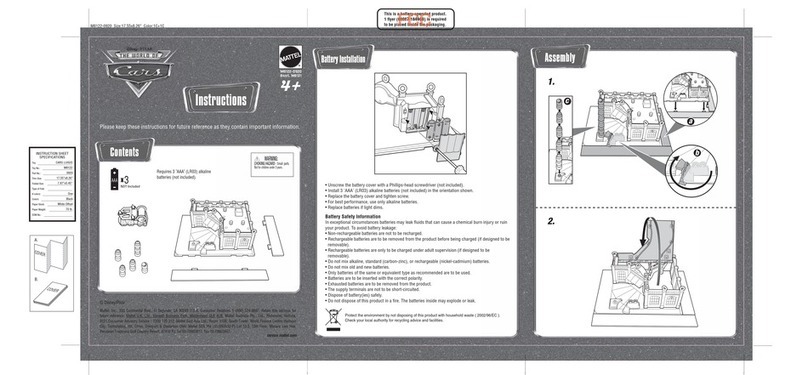 Mattel M8122 instructions