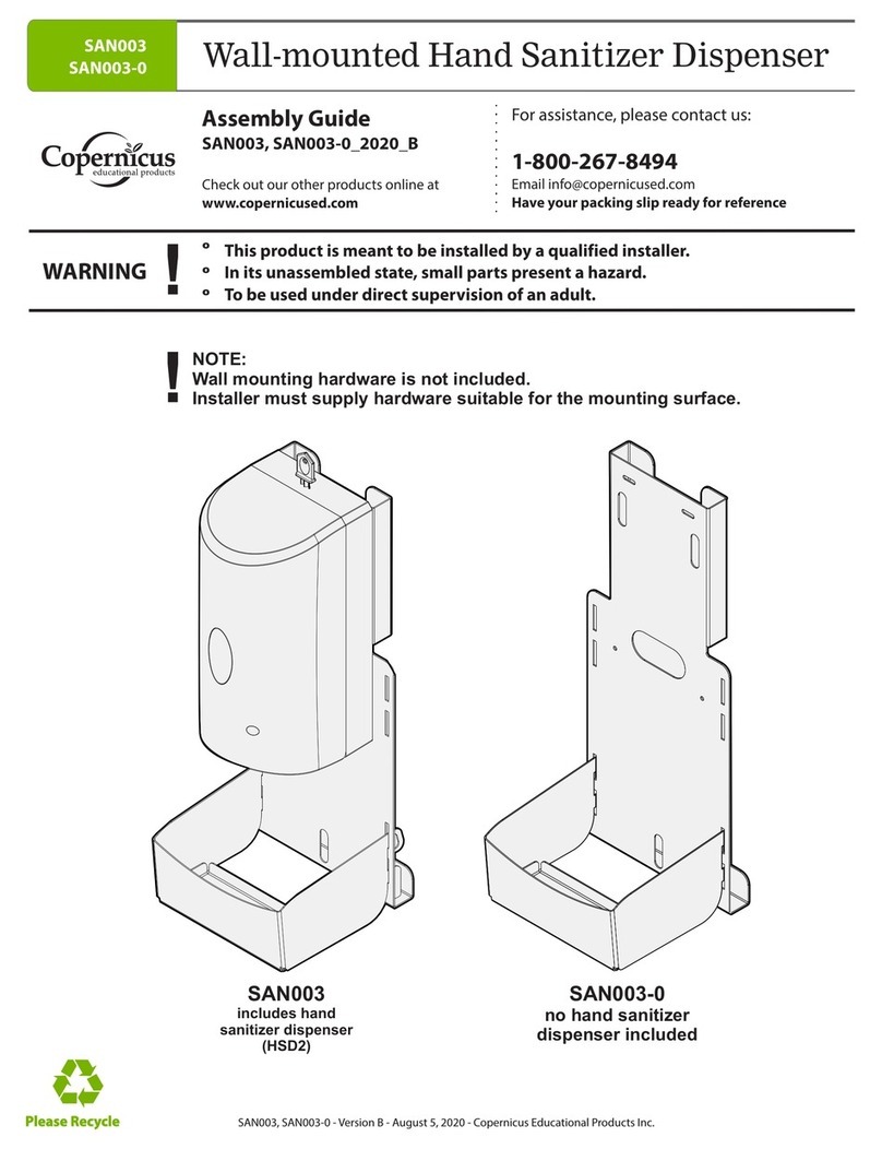 Copernicus SAN003 User manual