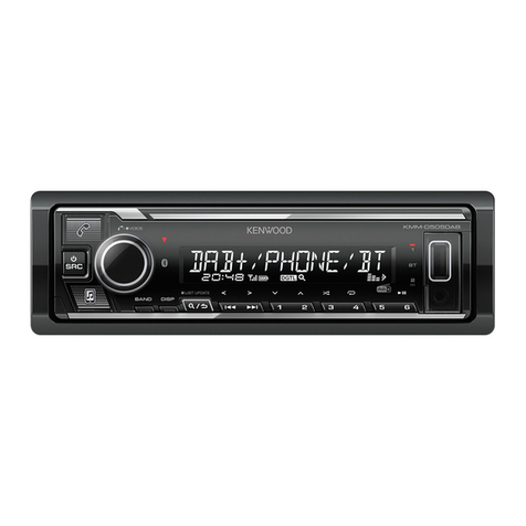 Kenwood KMM-D505DAB quick start guide Kenwood KMM-D505DAB quick start guide