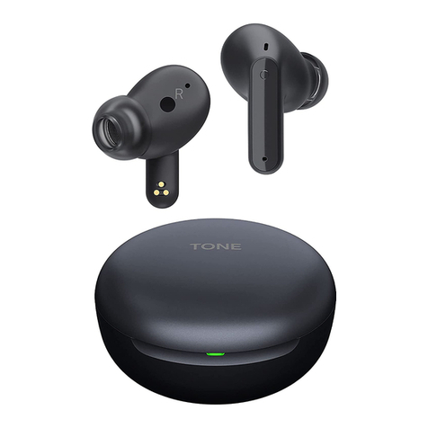 LG TONE-FP5 User manual