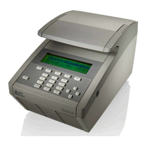 Applied Biosystems 2720 User manual