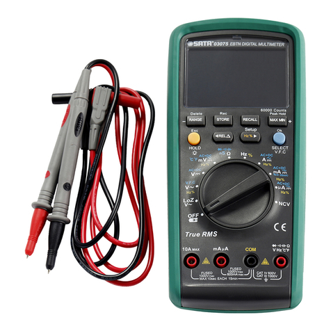 SATA 03075 user manual