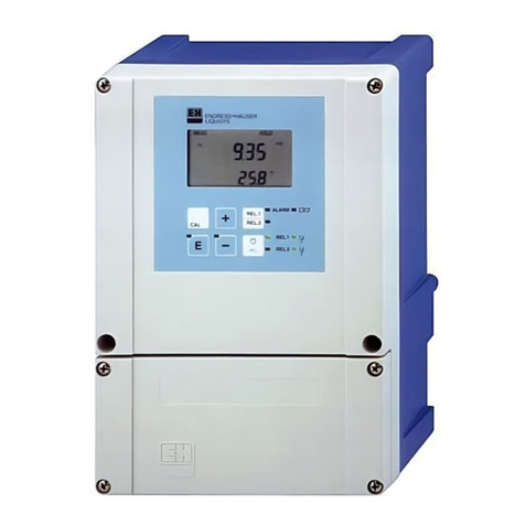 Endress+Hauser Liquisys CUM 252 operating instructions