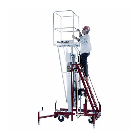 Cotterman MAXI-LIFT Operation, Maintenance and Training Manual