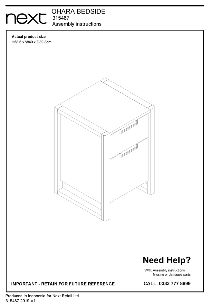 Next OHARA 315487 User manual
