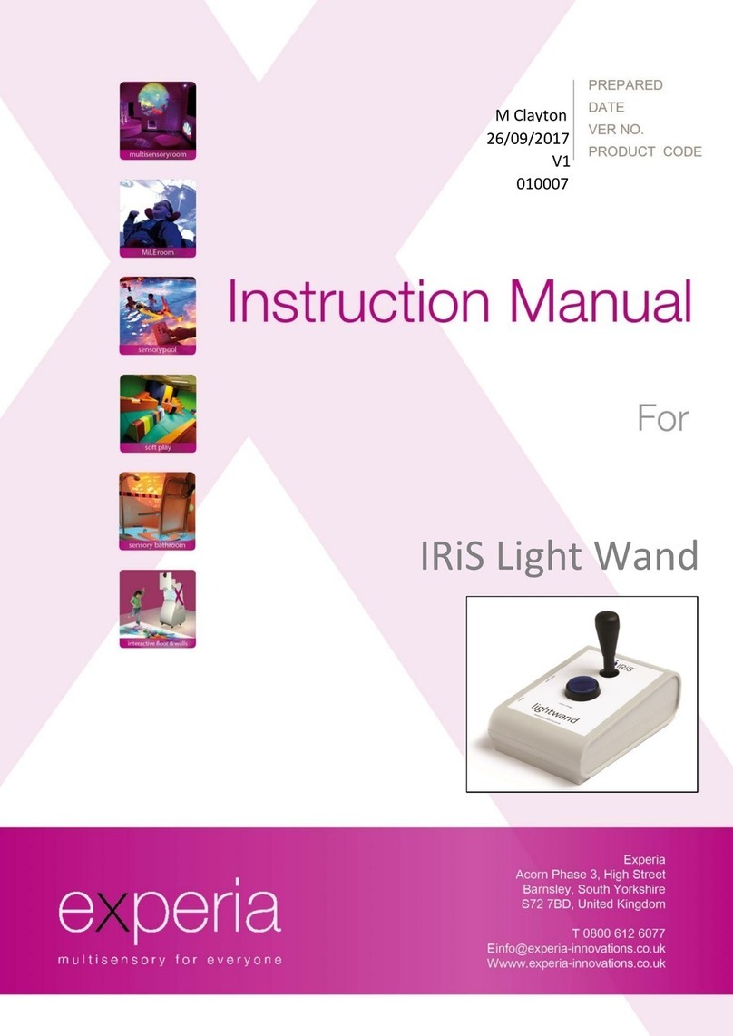 Experia IRiS Light Wand instruction manual Experia IRiS Light Wand instruction manual