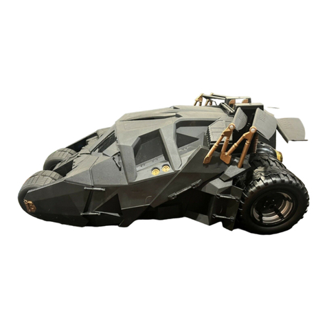 Tyco R/C Batmobile G3448-0920 User manual