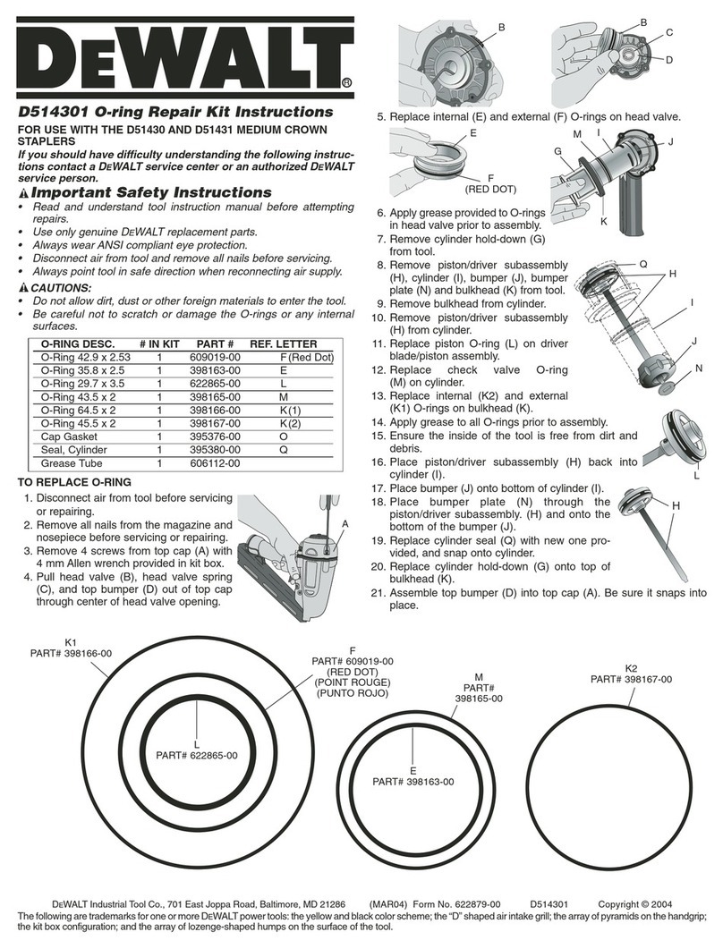 DeWalt D514301 Manual
