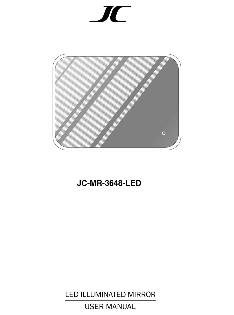 JC JC-MR-3648-LED user manual