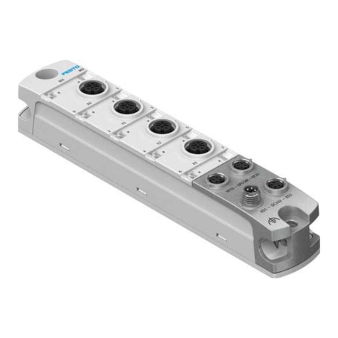 Festo CPX-AP-I-8DI-M12-5P Parts list manual
