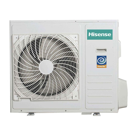 Hisense DC Inverter Unitary Series Use and Installation Instructions Hisense DC Inverter Unitary Series Use and Installation Instructions