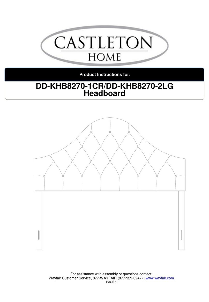 Castleton Home DD-KHB8270-1CR User manual Castleton Home DD-KHB8270-1CR User manual