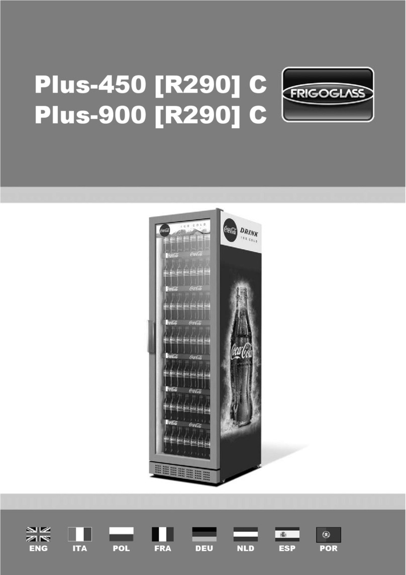 FRIGOGLASS Plus-900 (R290) C User manual