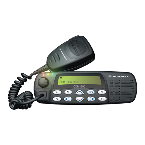 Motorola Professional CDM1550 LS+ User manual