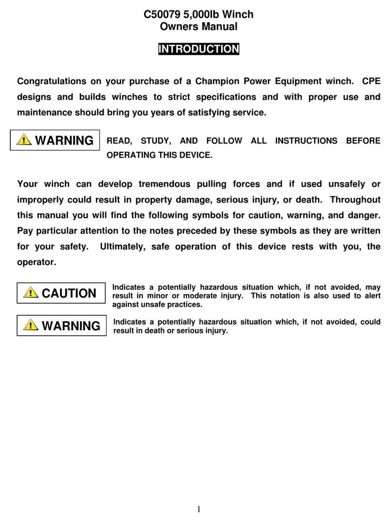 Champion Power Equipment C50079 owner's manual Champion Power Equipment C50079 owner's manual