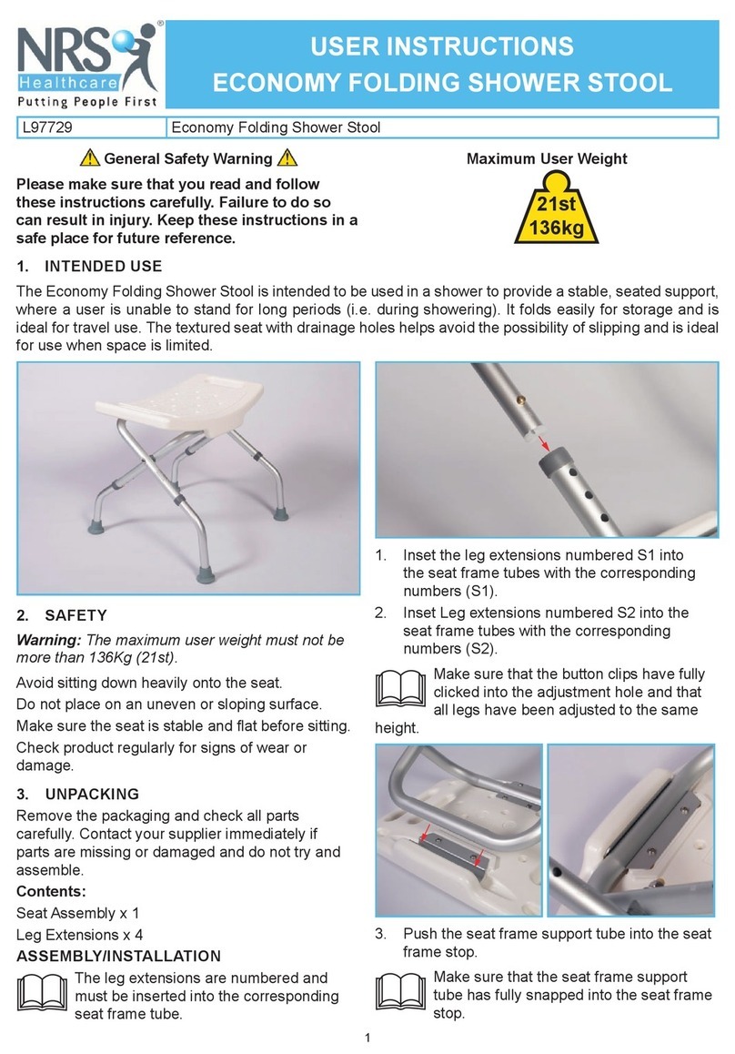 NRS Healthcare L97729 User instructions