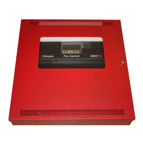 Simplex 4007ES Panels Operating and maintenance manual
