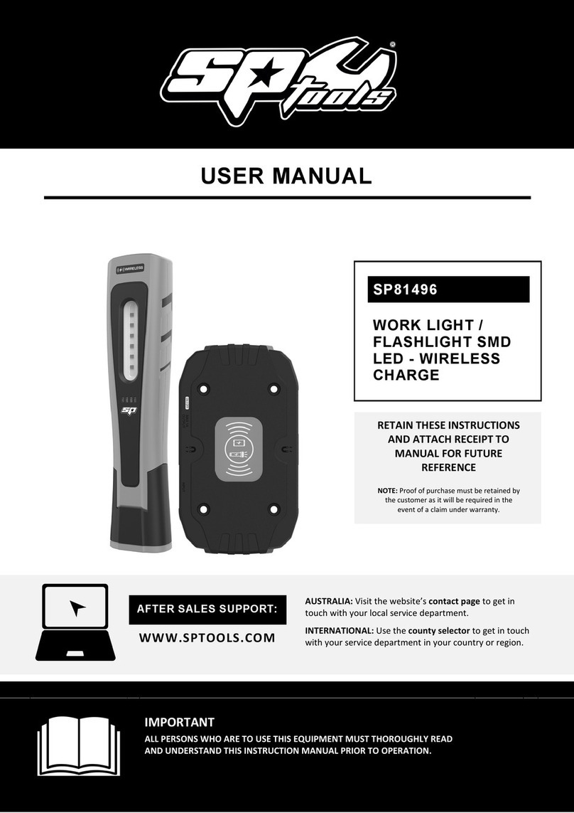 SP tools SP81496 User manual
