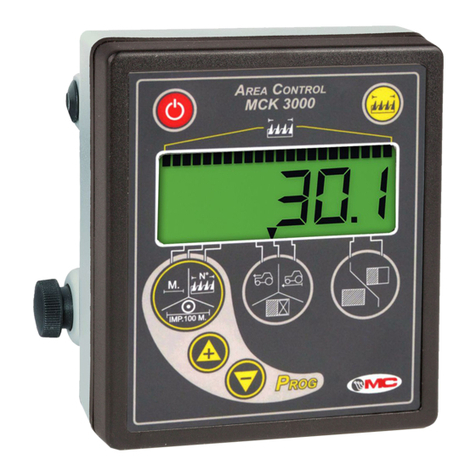 MC Electronics AREA CONTROL MCK 3000 Use and Assembly Instructions