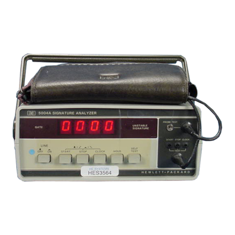 HP 5004A Service manual