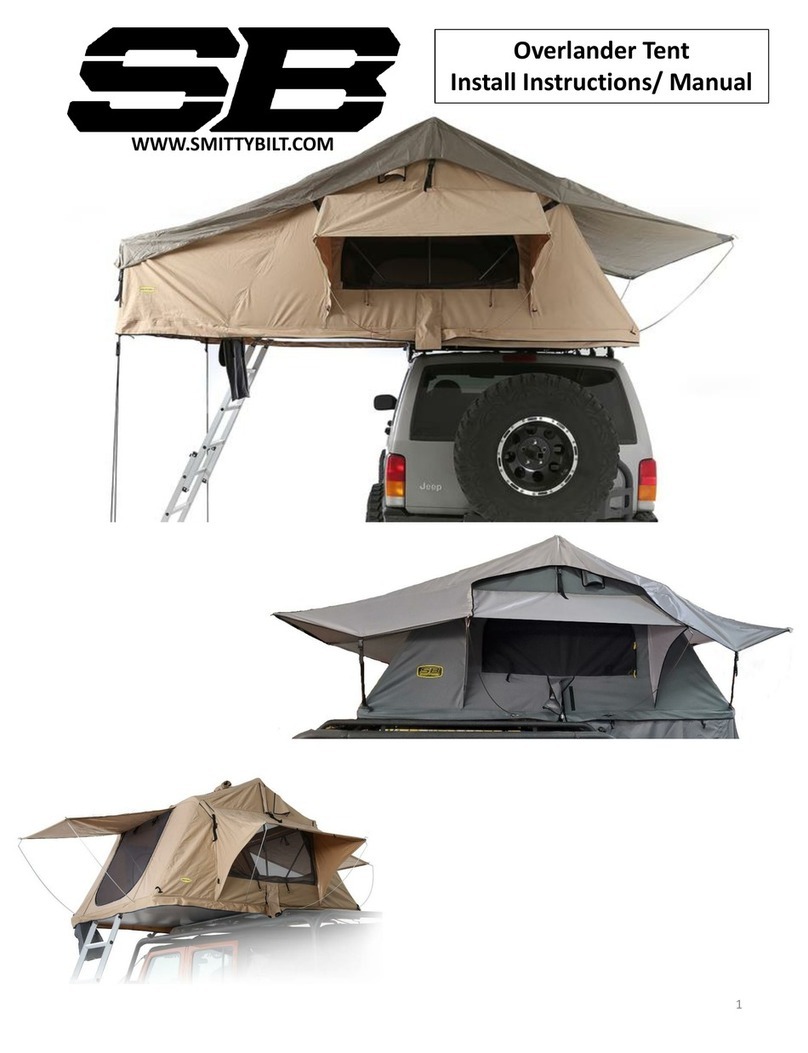 Smittybilt Overlander Tent manual