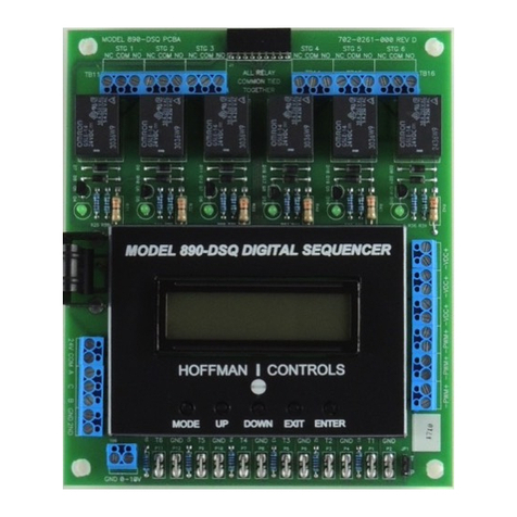 Hoffman Controls 890-DSQ Series Manual