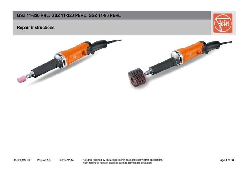 Fein GSZ11-320PRL Setup guide