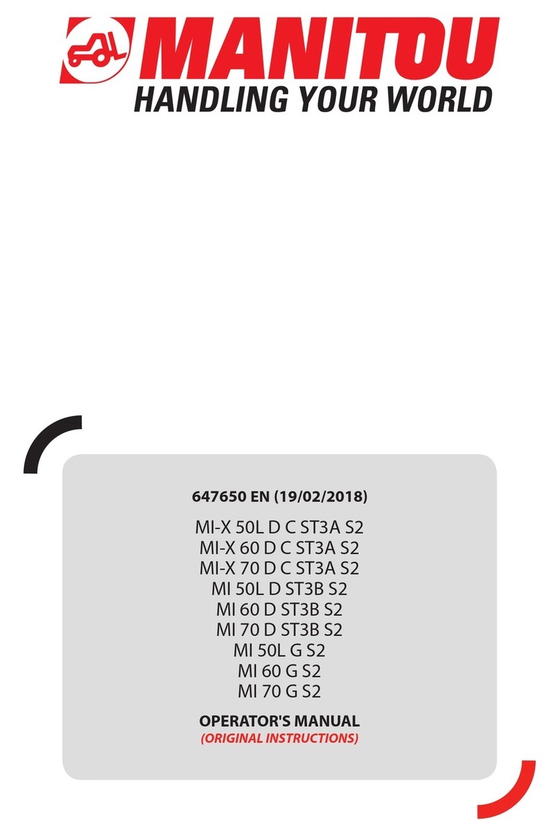 Manitou MI-X 50L D C ST3A S2 Operator's manual