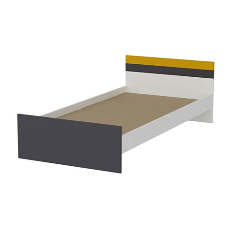 Hepsiburada Swan Bedstead Assembly manual