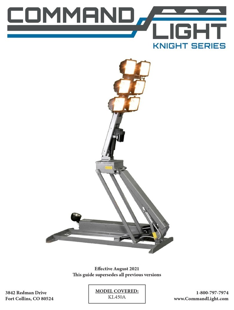 Command Light Knight Series User manual