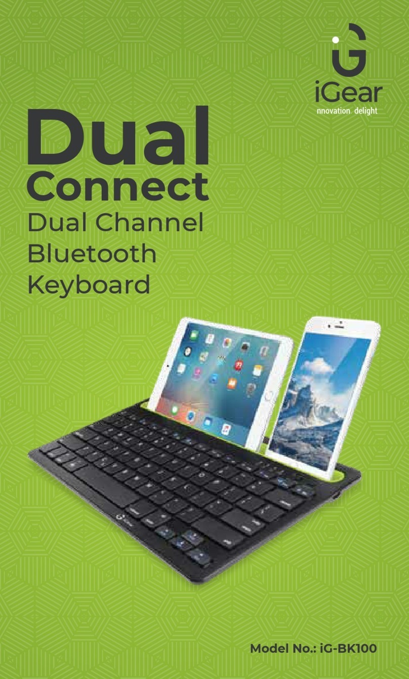iGear iG-BK100 manual