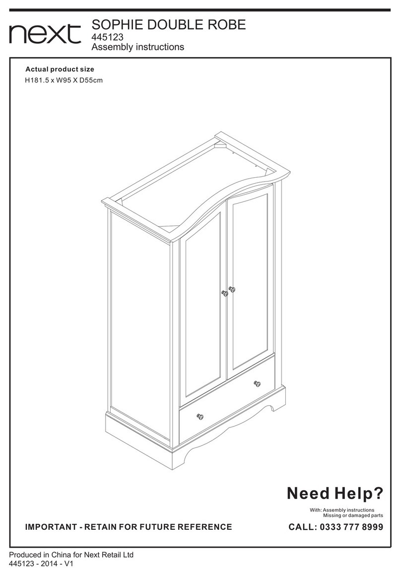 Next SOPHIE 445123 Assembly instructions