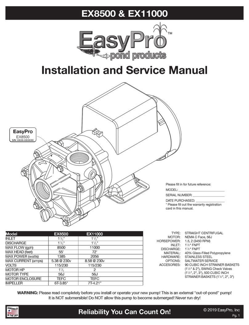 EasyPro EX8500 Manual EasyPro EX8500 Manual