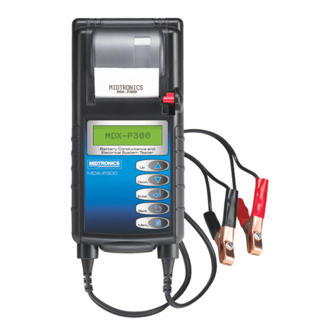 Midtronics MDX-300 Series instruction manual