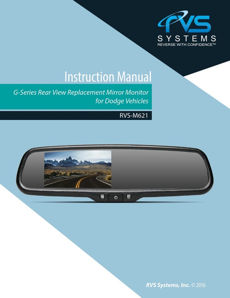 Safe Fleet Rear view safety G Series User manual