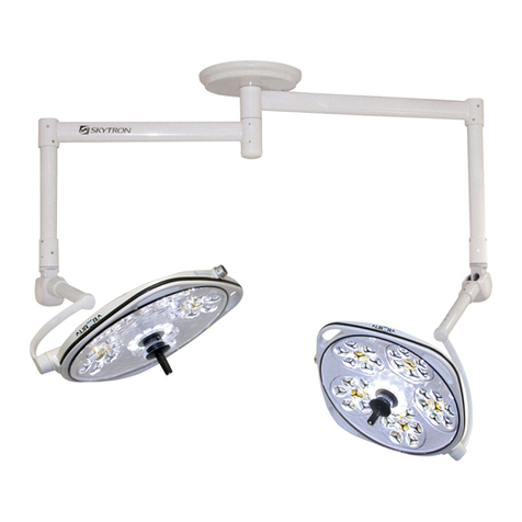 Skytron AURORA LED Series installation instructions Skytron AURORA LED Series installation instructions