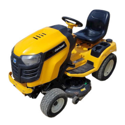 Cub Cadet XT3 enduro series Service advisory