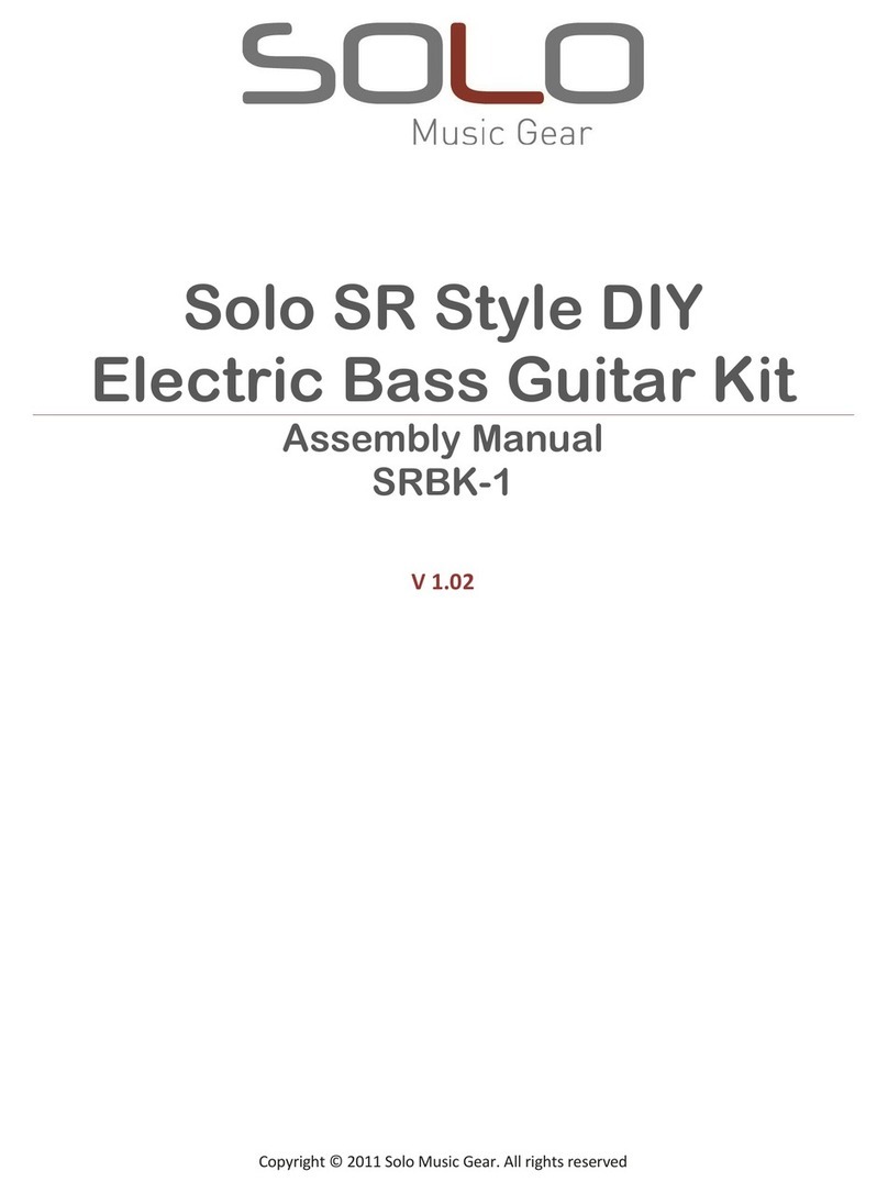 Solo SR Style DIY Disassembly manual
