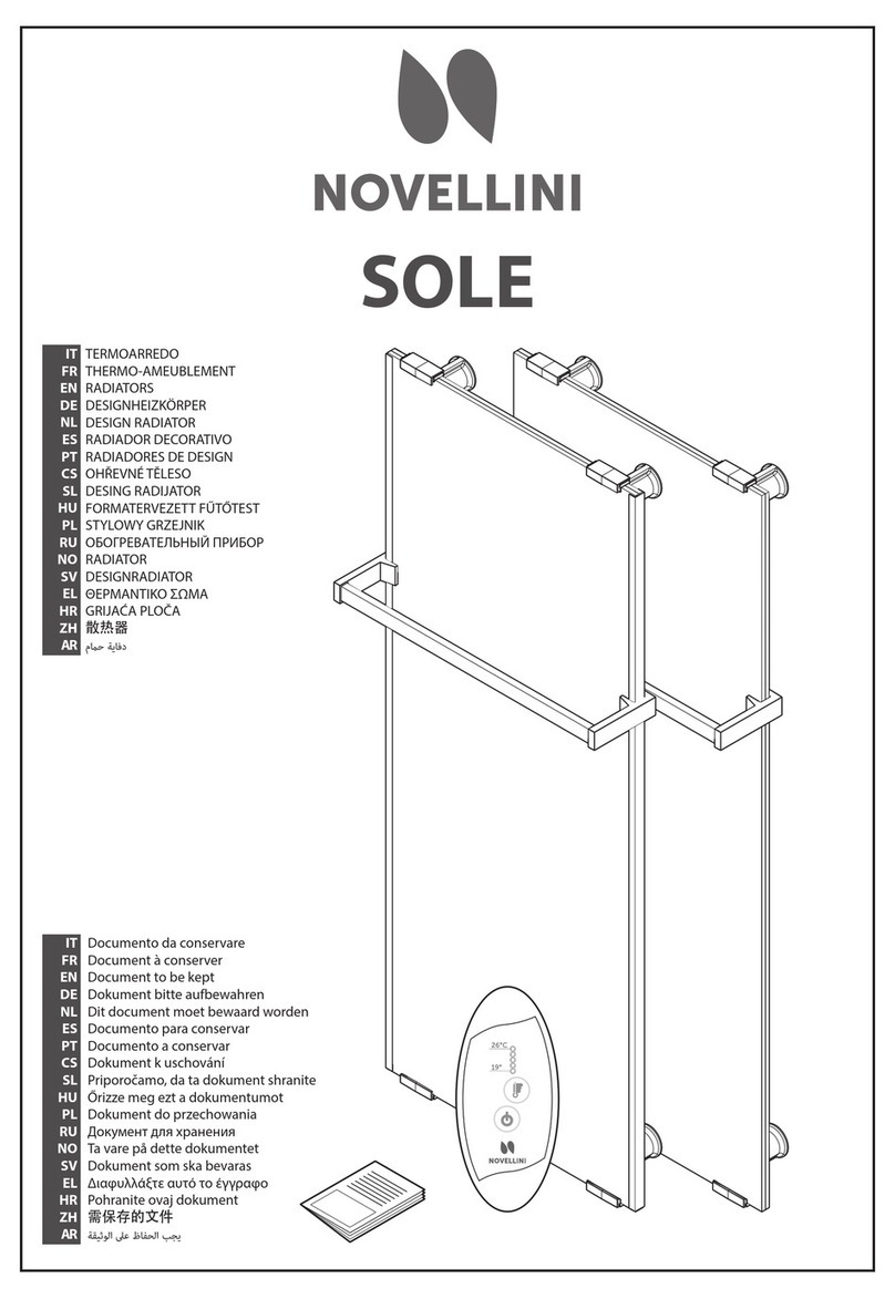 Novellini Sole N0041 User manual