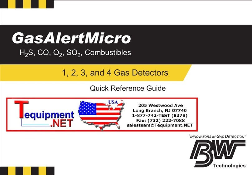 BW GasAlertMicro User manual