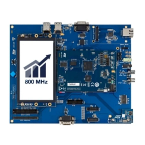 ST STM32MP157D-EV1 User manual