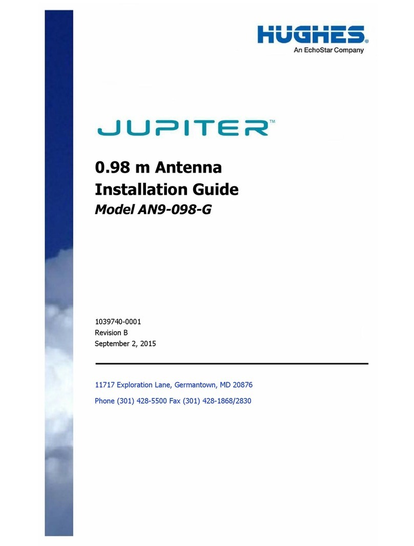 EchoStar HUGHES JUPITER AN9-098-G installation guide