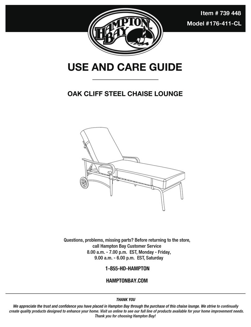 HAMPTON BAY 176-411-CL User manual HAMPTON BAY 176-411-CL User manual